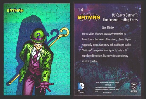 DC Comics Batman The Legend Parallel HoloFoil Base Trading Card Singles #1-63 - Picture 38 of 86