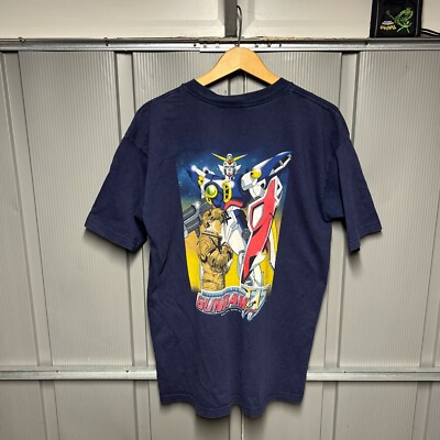 00s Gumdam Wing tシャツ アニメT Gumdam W Vintage 2000's Y2K Anime Shirt Mobile Suit Gundam Wing RARE