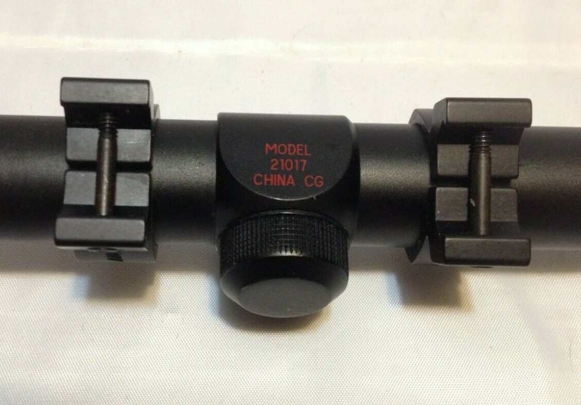 SIMMONS Rifle Scope with End Caps Model 21017 Duplex Reticle 3-9 x