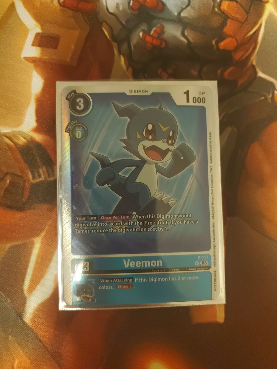 *New Rare* Digimon TCG Zero 02 The Beginning Movie Exclusive PR Veemon