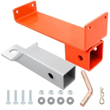 Red 2" Trailer Hitch Receivers Kit For ZT Elite Magnum Avengers Mavericks 18-20