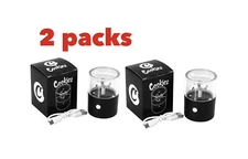 new design cookie electric rechargeable herbal tobacco grinder crusher