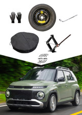 Roue de secours (Galette) 15'' pour HYUNDAI INSTER avec Cric, Clé, Gants et Sac