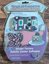 CyberPix Digital Camera Kit w/Software Preview Screen 3 Face Plates NIB