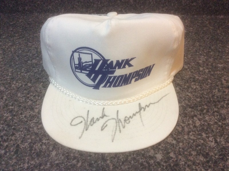 Hank Thompson signed Vintage Hank Thompson Trucker Hat