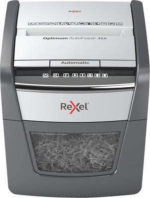 DEFEKT: Rexel Optimum AutoFeed+ 45X Automatischer Aktenvernichter, 45 Blatt  