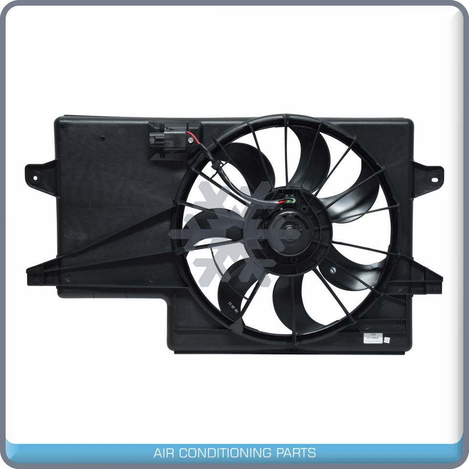 Engine Radiator Cooling Fan Assembly For 2008 2009 2010 2011 Ford Focus - Image 2 of 4