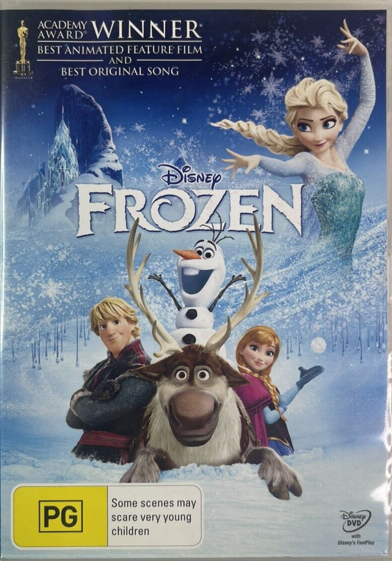 Frozen 2013 DVD Classic Walt Disney Animated Childrens Family