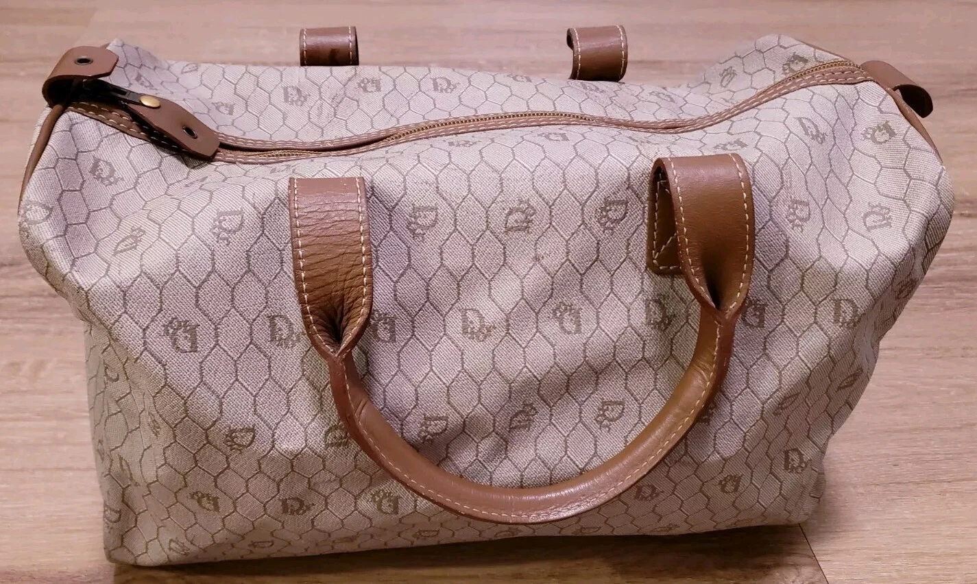 Sac Christian Dior Boston 100% AUTHENTIQUE fabriqué en France