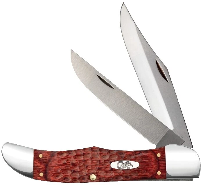 Manija de cuero Case cuchillos plegables modernos de colección