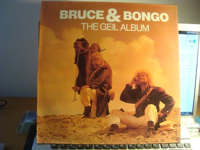 RAR LP 33''. BRUCE & BONGO. THE GEIL ALBUM. MADE IN SPAIN. ITALO DISCO