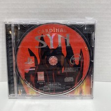Cardinal Syn PlayStation 1 PS1 Disc & Back Artwork (No Manual) Tested
