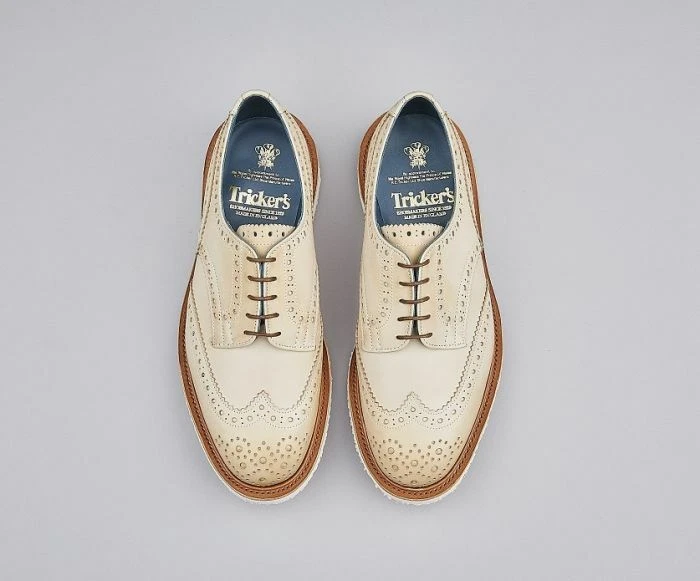 Trickers shoe best sale cream