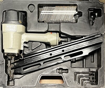 PORTER CABLE FR350 AIR PNEUMATIC NAIL GUN | eBay
