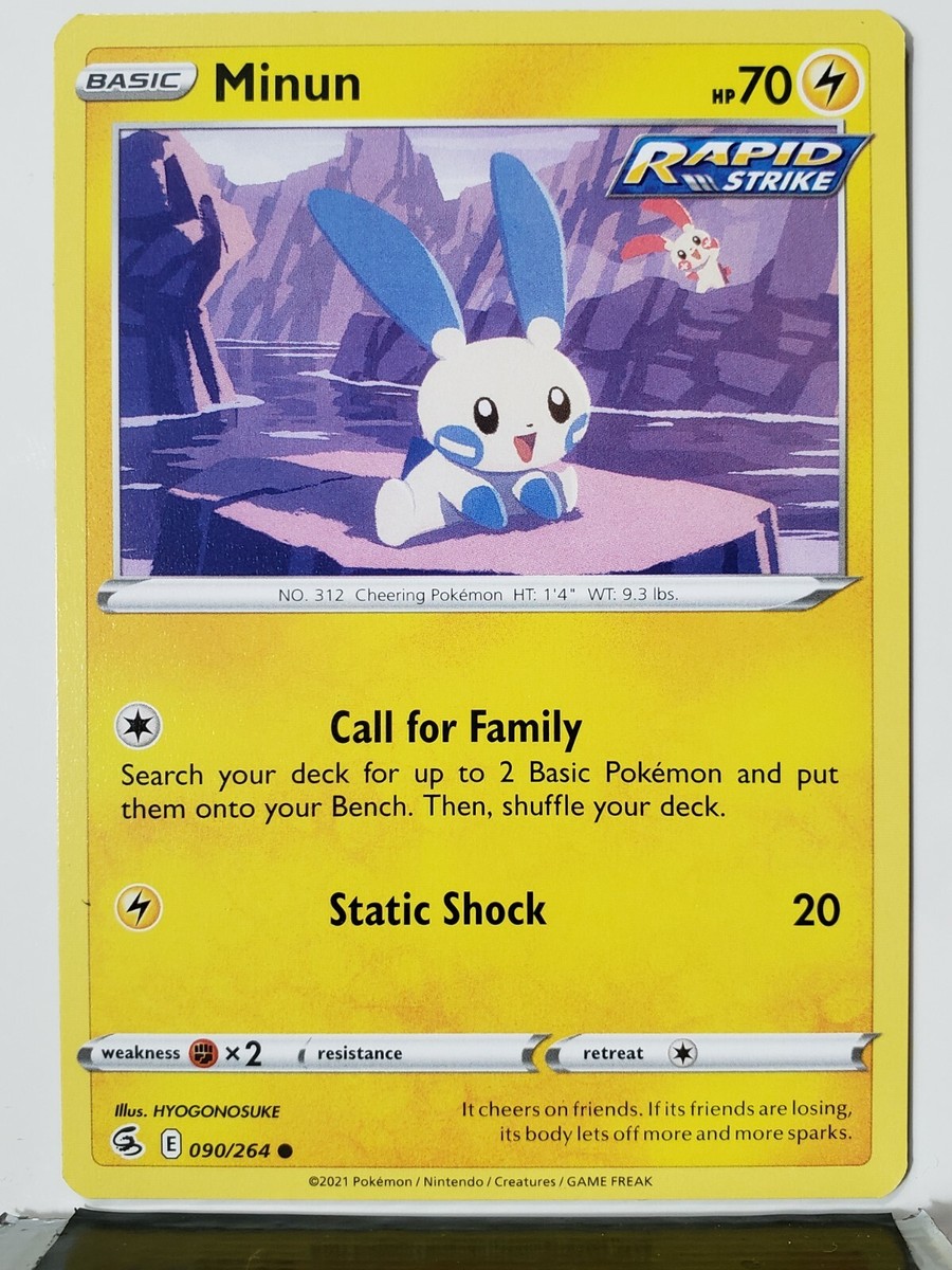 pokemon minun card Pokemon TCG: Minun 34/73