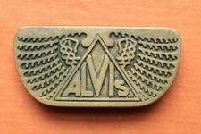 Vintage UB ALVIS Solid Bronze Belt Buckle