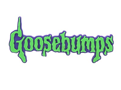 Goosebumps Movie TV Logo Sign Display  3D Wall Desk Shelf Art 8'' x 3 1/2'' x 3/8''