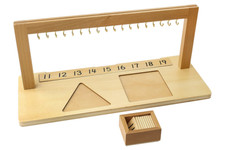 Teen Bead Bar Hanger - IFIT MONTESSORI MATH MATERIALS