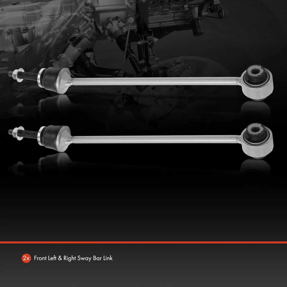 Barra estabilizadora delantera izquierda y derecha 2 piezas para Mercedes-Benz GL350 GL450 GL550 Foto 2 de 4