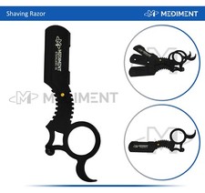 Barber Shaving Salon Straight Cut Throat Shaving S.S Black Razor