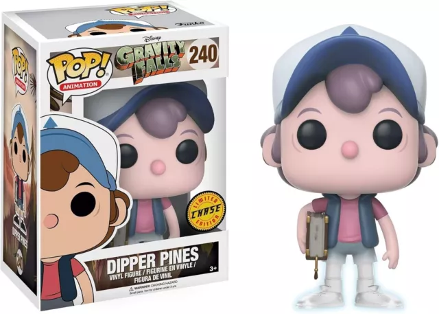 Funko Pop! Vinyl: Gravity Falls - Dipper Pines #240 Limited Edition *Glow Chase*