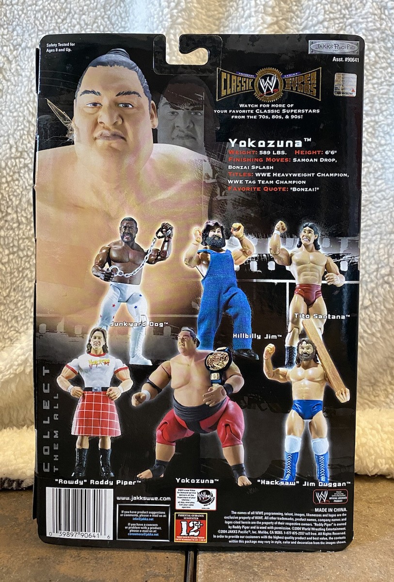 WWE Jakks Classic Superstars Yokozuna Series 4 Figure | eBay