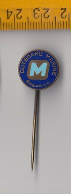 Vintage Außenborder Marine Belgien SA Motors Motoren Maritime Boot Schiff Pin Anstecker