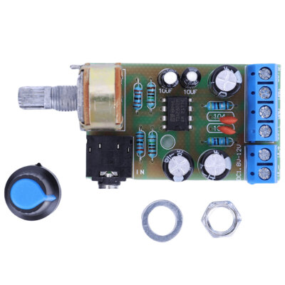 TDA2822M Tragbares Amp-Board-Modul, langlebig, DC 1,8 12 V, 2,0 Kanäle für Ardui