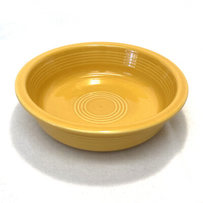 Homer Laughlin Fiesta Coupe Soup Bowl in Retired 75th Anniversary Marigold