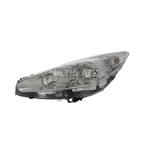 Peugeot 308 Headlight Hatchback 2011-2014 Halogen Headlamp Passenger Side Left - Picture 2 of 24