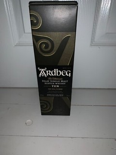Ardbeg 10 Years (Empty Bottle)Box and Bottle