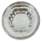 Antique Vintage American Jennings Sterling Silver Rimmed Bowl Dish Plate 1538/1