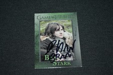 ISAAC HEMPSTEAD-WRIGHT signed autograph in person GAME OF THRONES TRADING CARD