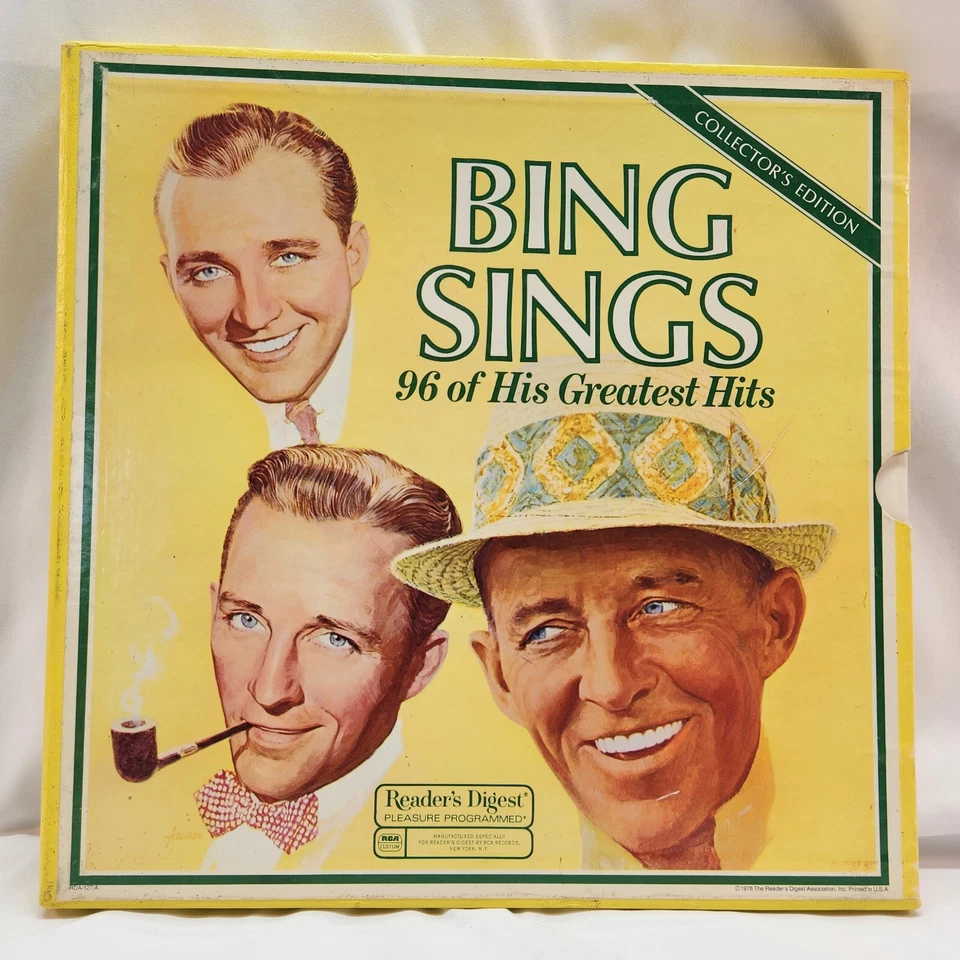 14 Vinyl Box Set Lot - Bing George Wright Shaw Arnold Miller Jazz Romance Pop - Image 3 of 4