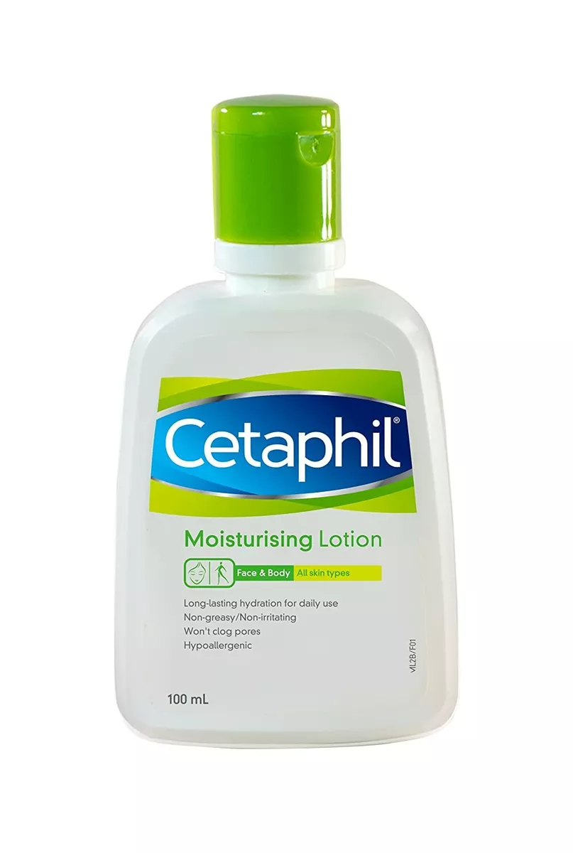 Cetaphil Moisturising Lotion for Face Body Hydrating Moisturizer Skin 100ml