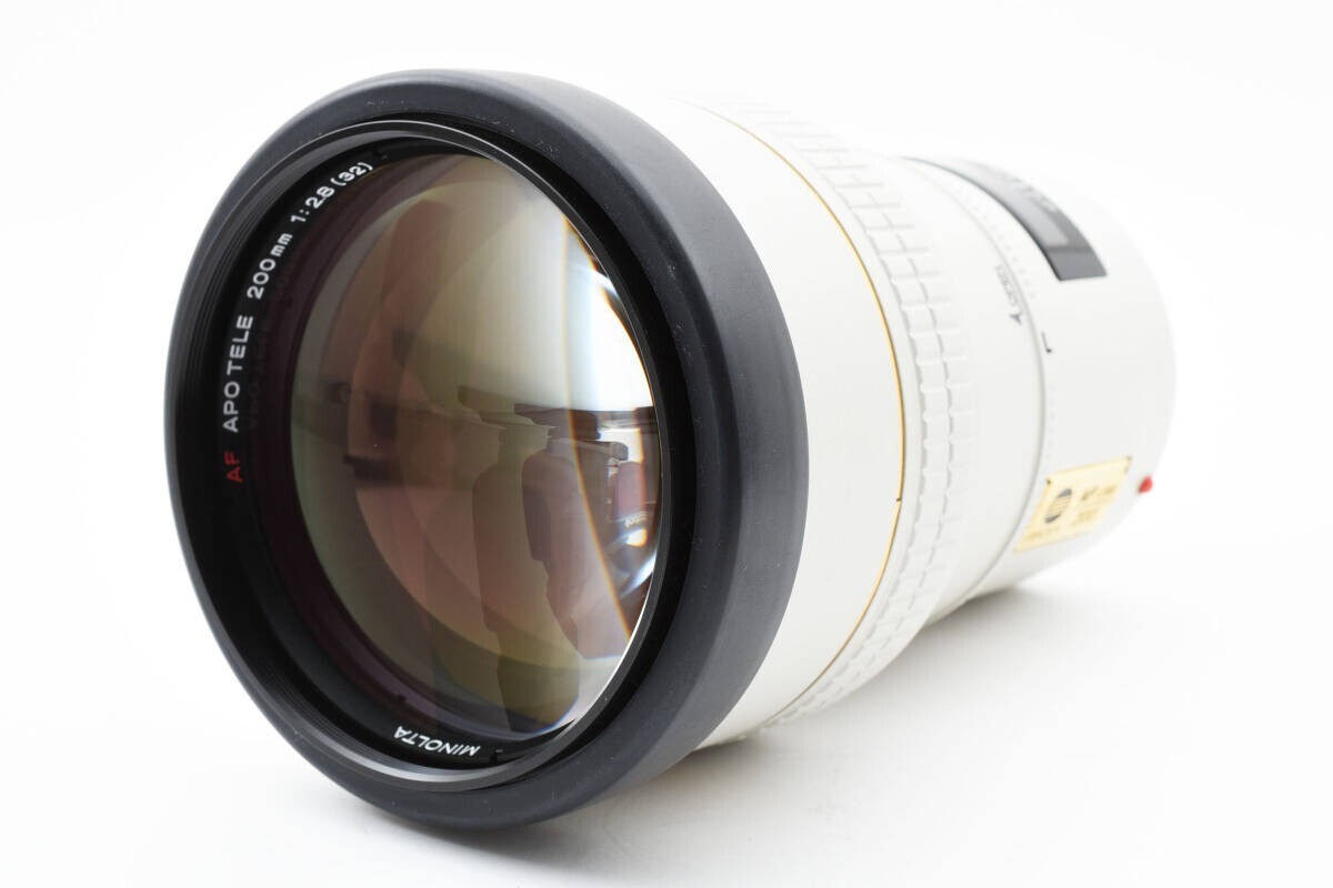 MINOLTA HIGH SPEED AF APO TELE 200mm他 MINOLTA】ミノルタ『High Speed AF APO 200mm F2.8 G』焦点距離200mm A