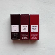 Tom Ford Lost Cherry | Cherry Smoke | Electric Cherry EDP Sample Spray 2ml each