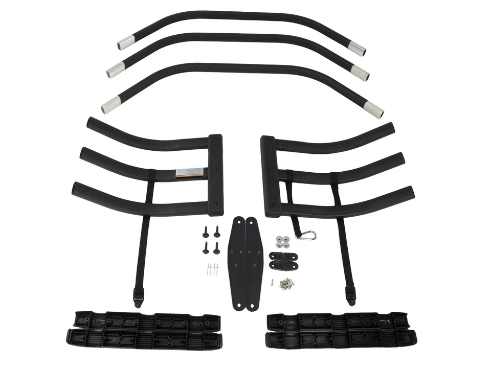 Ford F-150® 2015-2025 Bed Extender U-Shape Tailgate Fence Rack Black Powder Coat - Изображение 4 из 4