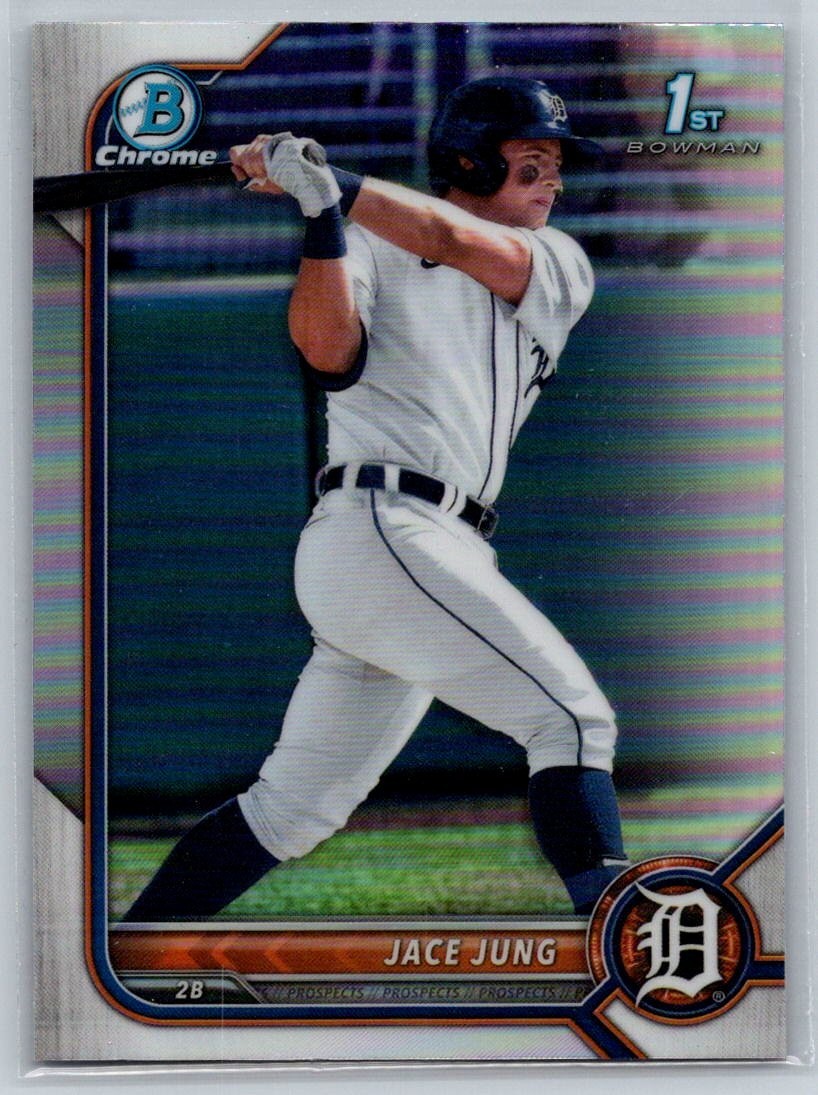2022 Bowman Chrome Draft - Jace Jung Refractor #BDC-15 Rookie (RC)