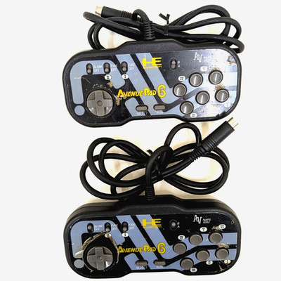 2er Set PC Motor 6 Tasten Controller Avenue Pad 6 Stück He System Control...