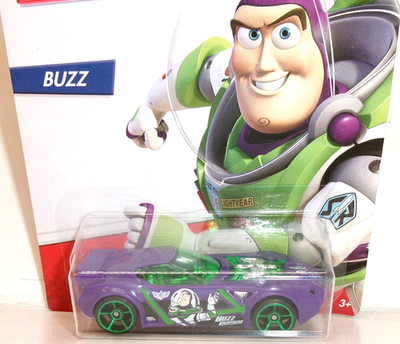 2019 HOT WHEELS 1:64 TOY STORY SERIES 2/6 PURPLE NERVE HAMMER BUZZ