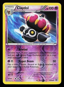 Claydol 33/98 Reverse Holo Rare Ancient Origins Pokémon Card