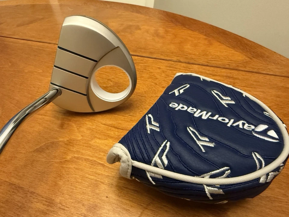 Brand New Taylor Made Hydro Blast Chaska 35” Putter W/Superstroke Flatso 2.0grip - Image 3 of 4