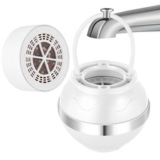 Bath Filter for Tub 2,500 Gallons of Filtration 9 Stages large, Pearl White