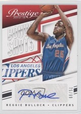 2014-15 Panini Prestige Bonus Shots 75/99 Reggie Bullock #41 Auto 4g6