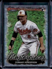 2023 Bowman's Best Gunnar Henderson Masterpieces RC Rookie #BM-5 Orioles