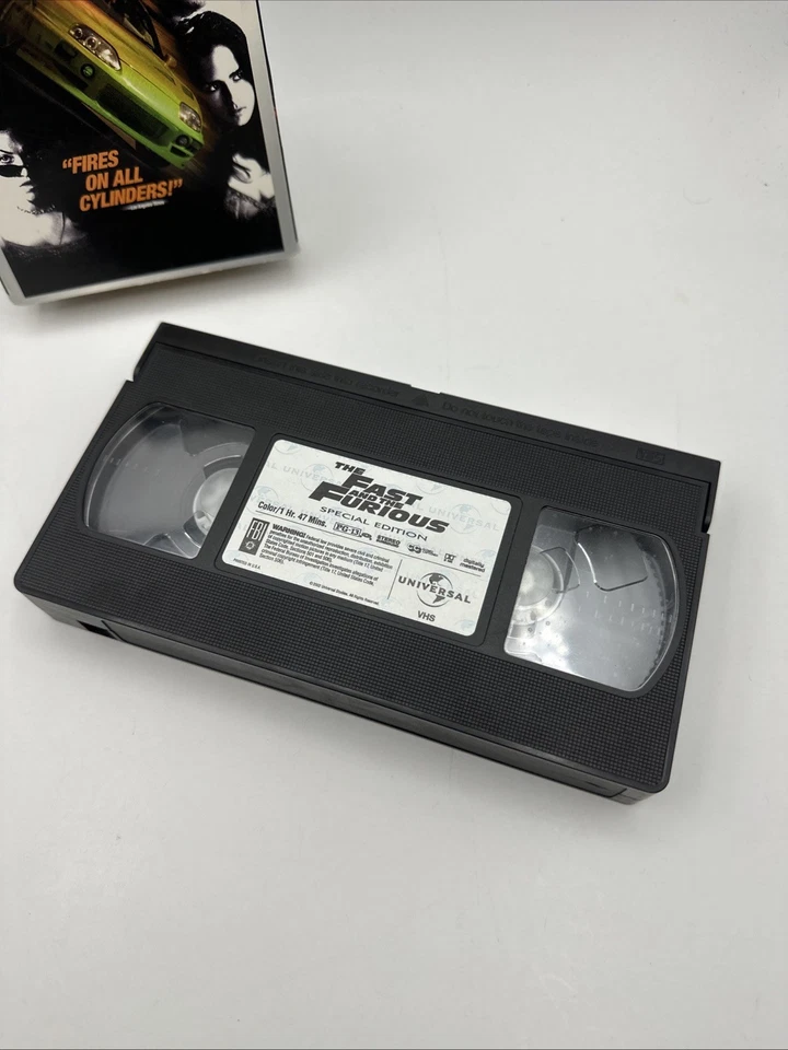 The Fast and the Furious (VHS, 2002, Special Edition Contains Bonus Features) - Image 2 of 4