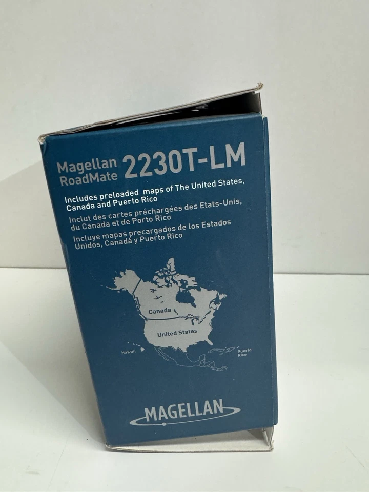 Magellan Roadmate 2230 T-LM Automotive 4” Auto GPS w/ Adaptor TESTED - Image 2 of 4