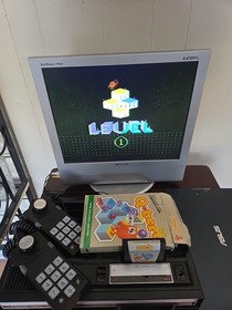 Q*bert ~ Coleco Vision game Parker Bros. Complete in box w Manual - Tested 