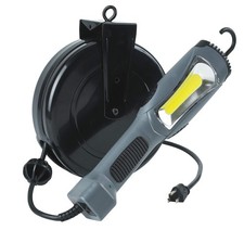Alert ProReel 5030AM Retractable Cord Reel w/LED Work Light 30' - 16/3 SJTOW